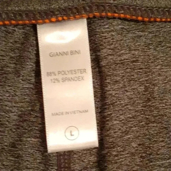 GIANNI BINI Size Large workout pants - Picture 4 of 6
